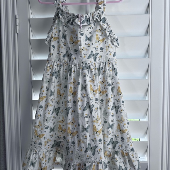 cupcakes & cashmere girls Dress with Butterfly Print NWT - Picture 1 of 5